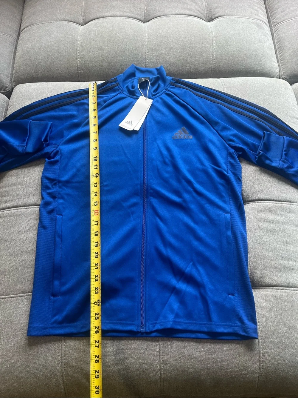 NWT adidas AEROREADY Sereno Cut 3-Stripes Track Suit Blue Men’s Medium